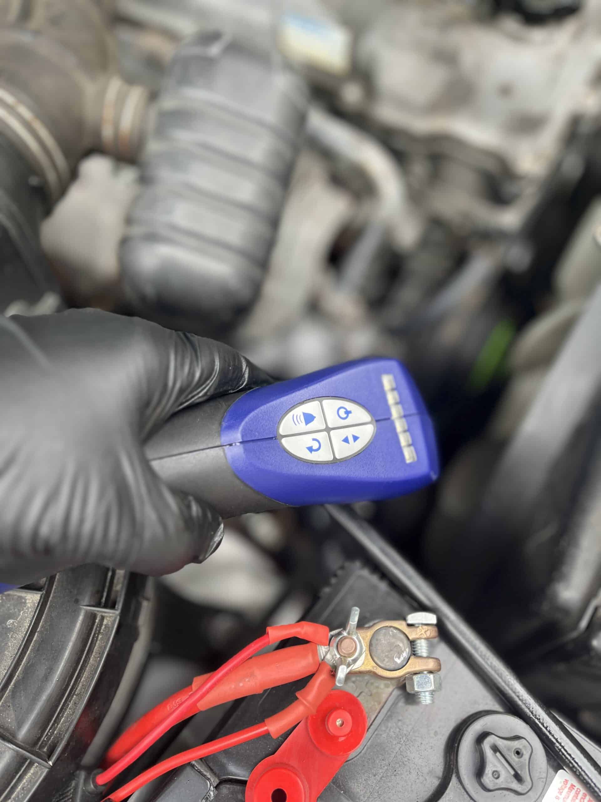 Car Aircon Leak Testing