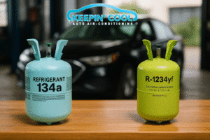 R134a vs R1234yf Car AC Refrigerant