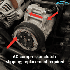 Car AC Compressor Troubleshooting