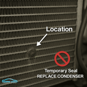 dont repair AC condenser