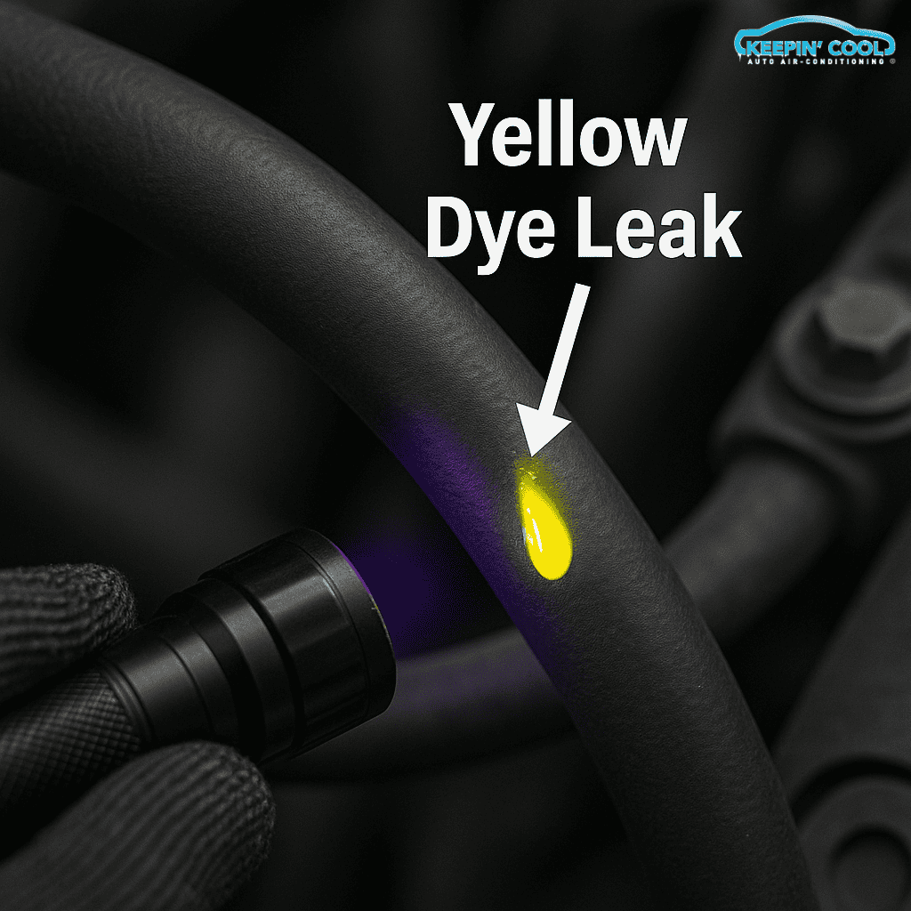 Car Aircon Refrigerant Leaks