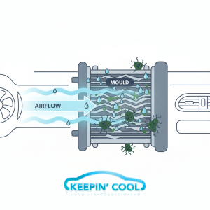Keepin cool auto air bacteria treatment