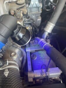 Car AC UV Leak Dye Detection