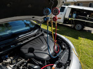 Professional car air conditioning diagnostics in Lota