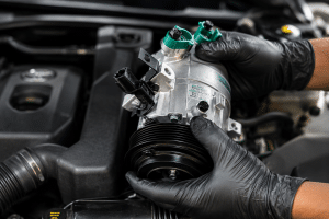 Professional car air conditioning inspection in Lota
